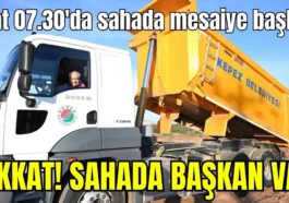 Dikkat! Sahada Başkan var