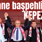 Efsane başpehlivan Kepez'de