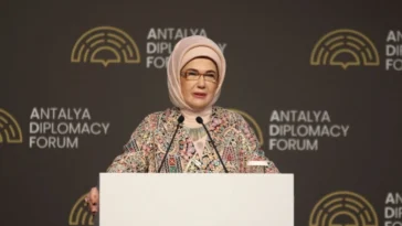 Emine Erdoğan, "Filistin İçin Tek Yürek" temalı programa katıldı