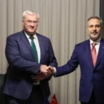 Fidan, Ukraynalı mevkidaşıyla görüştü