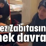 Kepez Zabıtasından örnek davranış