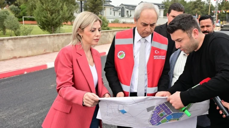 Kepez’de 34 sokağa sıcak asfalt