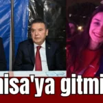Manisa'ya gitmişler