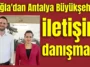 Muğla'dan Antalya Büyükşehir Belediyesi'ne iletişim danışmanı