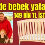 Otelde bebek yatağına 149 bin TL istediler