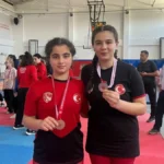 Serikli güreşçilerden 2 madalya