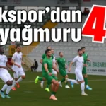 Serikspor’dan gol yağmuru: 4-2