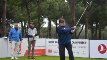 Serik’te golf heyecanı başladı