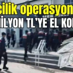 Serik’te tefecilik operasyonunda 149 milyon TL’ye el konuldu