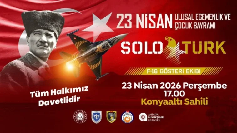 SOLOTÜRK Konyaaltı’nda nefes kesecek