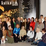 'Tomurcuk Zamanı' sergisi ziyarete açıldı