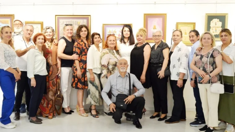 15 yıllık sanat yolculuğu sergiye dönüştü