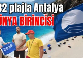 232 plajla Antalya Dünya birincisi oldu