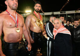 Kepezin Başpehlivanı Enes Doğan