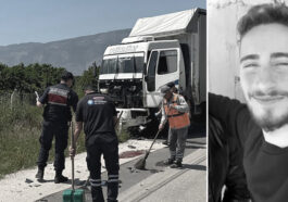 Motosiklet sürücüsü Yusuf Akkurt kazada hayatını kaybetti