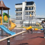 Kepezde park ve oyun alanlarında hijyen seferberliği