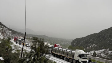 Antalyada mayıs ayında kar sürprizi