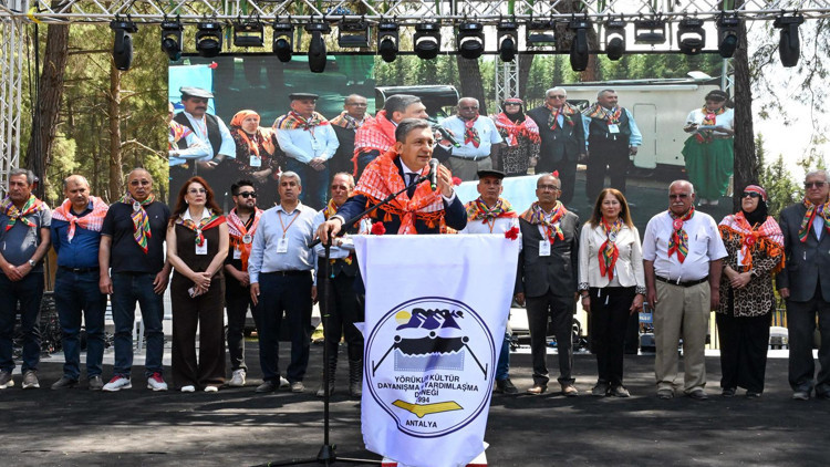 28. Yörük Türkmen Toyu Antalyada başladı