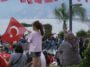 Antalyada 19 Mayıs fener alayında binlerce kişilik coşku