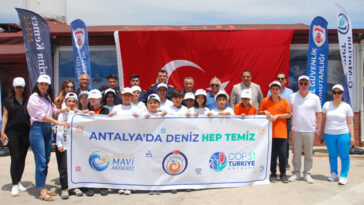 Kemerde deniz dibi temizliği