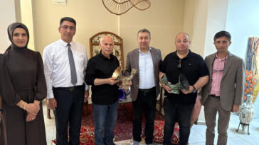 Kumlucada El Emeği Göz Nuru Sergisi açıldı