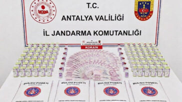Manavgat’ta uyuşturucu operasyonlarına 15 tutuklama
