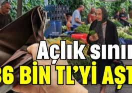 Açlık sınırı 36 bin TL’yi aştı