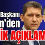 AKP İl Başkanı Çetin’den Serik açıklaması