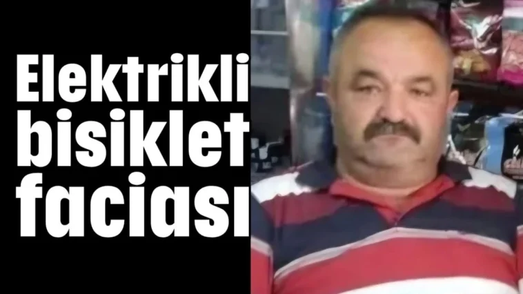 Aksu'da elektrikli bisiklet faciası