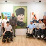 Alanya'da engeller sanatla aşıldı