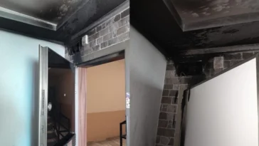 Alanya'da korkutan daire yangını