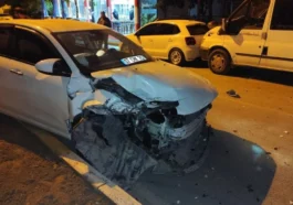 Alkollü sürücü 3 aracı hurdaya çevirdi