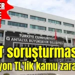 Antalya ANSET soruşturmasında 113 milyon TL'lik kamu zararı çıktı! Şüpheliler adliyede