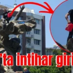 Antalya Atatürk Anıtı’nda intihar girişimi