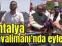 Antalya Havalimanı'nda eylem
