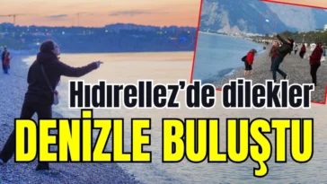 Antalya Hıdırellez’de dilekler denizle buluştu