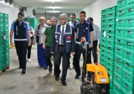 Antalya Toptancı Hal'de fahiş fiyat denetimi