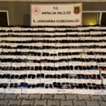 Antalya'da 10 milyon TL'lik gümrük kaçağı ürün ele geçirildi