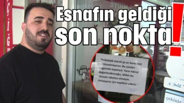 Antalya’da esnafın geldiği son nokta!