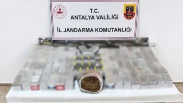 Antalya'da jandarmadan kaçakçılık operasyonu