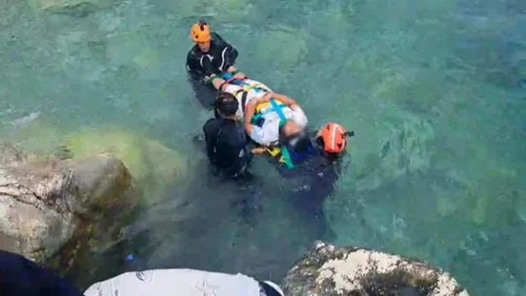 Antalya’da kayalıklardan kurtarma operasyonu