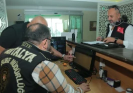 Antalya’da konaklama ve araç kiralama denetimi