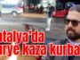 Antalya’da kurye kaza kurbanı