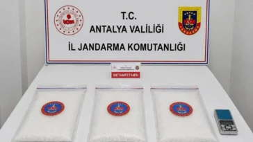 Antalya'da uyuşturucu operasyonuna 2 tutuklama