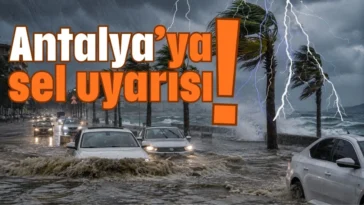 Antalya’ya sel uyarısı!