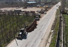 ASAT’tan Elmalı’da asfalt öncesi altyapı yatırımı