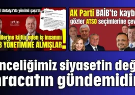 BAİB Adayı Keskin: Dün de bugün de önceliğimiz siyasetin değil, ihracatın gündemidir