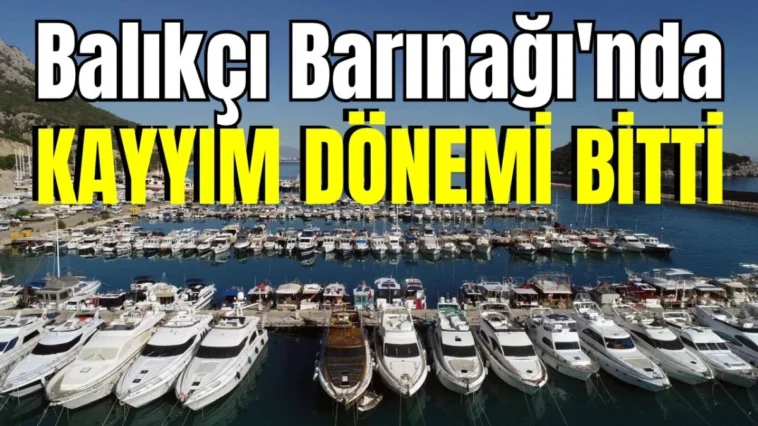 Balıkçı Barınağı'nda kayyım dönemi bitti