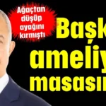 Başkan ameliyat masasında