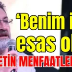 Başkan Kadir Kumbul: Benim için esas olan milletin menfaatleridir